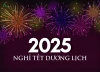 Lịch trực Tết Dương lịch 2025