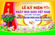 Kỉ niệm 40 ngày nhà giáo Việt Nam 20/11/2022